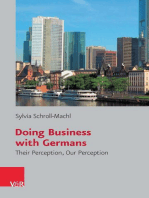 Doing Business with Germans: Their Perception, Our Perception