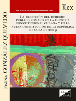 Recepción del derecho público romano en la historia