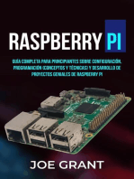 Raspberry Pi: Guía Completa para Principiantes sobre Configuración, Programación (conceptos y técnicas) y Desarrollo de Proyectos geniales de Raspberry Pi