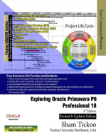 Exploring Oracle Primavera P6 Professional 18, 3rd Edition