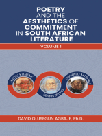 Poetry and the Aesthetics of Commitment in South African Literature: Volume 1