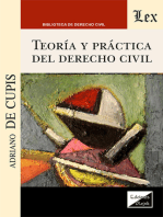 Teoría y práctica del derecho civil