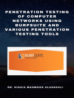 Penetration Testing of Computer Networks Using Burpsuite and Various Penetration Testing Tools