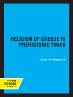 The Religion of Greece in Prehistoric Times