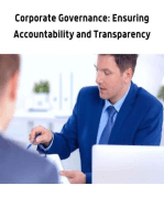 Corporate Governance: Ensuring Accountability and Transparency