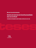 História do Controle da Constituição das Leis no Brasil: Percursos do pensamento constitucional no século XIX (1824-1891)