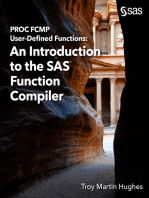 PROC FCMP User-Defined Functions: An Introduction to the SAS Function Compiler