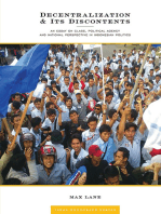 Decentralization and Its Discontents: An Essay on Class, Political Agency and National Perspective in Indonesian Politics