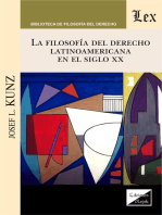 La Filosofía del Derecho latinoamericana en el siglo XX