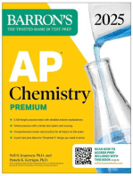 AP Chemistry Premium, 2025: Prep Book with 6 Practice Tests + Comprehensive Review + Online Practice