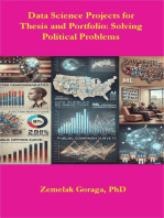 Data Science Projects for thesis and Portfolio: Solving Political Problems