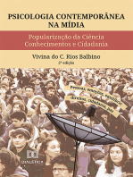 Psicologia Contemporânea na Mídia: popularização da ciência, conhecimentos e cidadania