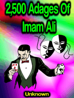 2,500 Adages Of Imam Ali