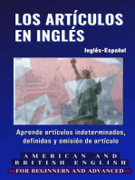 Los artículos en inglés