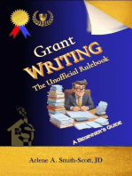 Grant Writing: The Unofficial Rulebook