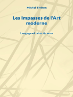 Les Impasses de l'Art moderne: Langage et crise du sens