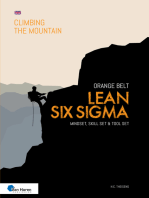 Lean Six Sigma Orange Belt - English version: Mindset, Skill set and Tool set