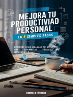 Mejora tu productividad personal