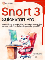 Snort 3 QuickStart Pro: Detect malicious network activity, scan packets, generate alerts, and debug traffic for active intrusion prevention system (IPS)