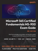 Microsoft 365 Certified Fundamentals MS-900 Exam Guide: Gain the knowledge and problem-solving skills needed to pass the MS-900 exam on your first attempt