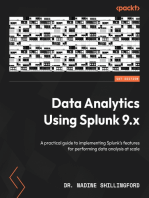 Data Analytics Using Splunk 9.x: A practical guide to implementing Splunk's features for performing data analysis at scale