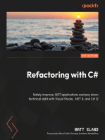 Refactoring with C#: Safely improve .NET applications and pay down technical debt with Visual Studio, .NET 8, and C# 12