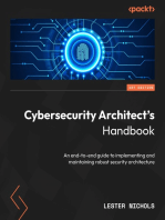 Cybersecurity Architect's Handbook: An end-to-end guide to implementing and maintaining robust security architecture