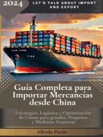 Guía completa para importar mercancías desde China