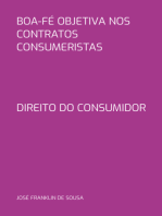 Boa-fé Objetiva Nos Contratos Consumeristas