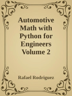 Automotive Math with Python for Engineers Volume 2: 2, #2