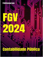 Contabilidade Pública FGV 2024 (Questões Comentadas): Questões Comentadas Concursos FGV 2024, #1