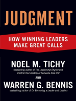 Judgment: How Winning Leaders Make Great Calls