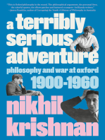 A Terribly Serious Adventure: Philosophy and War at Oxford, 1900-1960