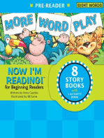 Now I'm Reading! Pre-Reader: More Word Play