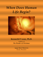 When Does Human Life Begin?