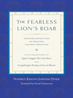 The Fearless Lion's Roar: Profound Instructions on Dzogchen, the Great Perfection