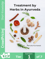 Treatment by Herbs in Ayurveda