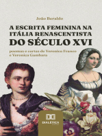 A escrita feminina na Itália renascentista do século XVI: poemas e cartas de Veronica Franco e Veronica Gambara