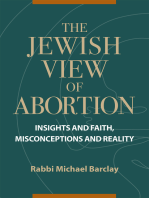 The Jewish View of Abortion: Insights and Faith, Misconception and Reality