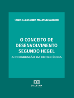 O conceito de desenvolvimento segundo Hegel: a progressão da consciência