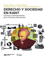 Derecho y sociedad en Kant: Lecturas contemporáneas de la "Doctrina del Derecho"