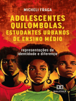 Adolescentes Quilombolas, Estudantes Urbanos de Ensino Médio: representações de identidade e diferença