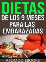 Dietas de los 9 meses para las embarazadas