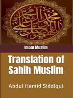 Translation of Sahih Muslim