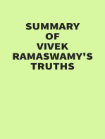 Summary of Vivek Ramaswamy’s Truths