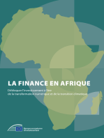 La finance en Afrique: Débloquer l'investissement à l'ère de la transformation numérique et de la transition climatique