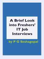 A Brief Look into Freshers’ IT Job Interviews