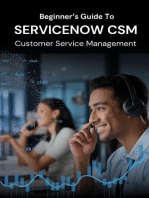 Beginner’s Guide to ServiceNow CSM Customer Service Management