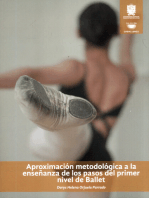 Aproximación metodológica a la enseñanza de los pasos del primer nivel de ballet