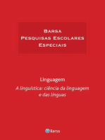 Temática - Linguagem - Linguística Ciência Linguagem Línguas